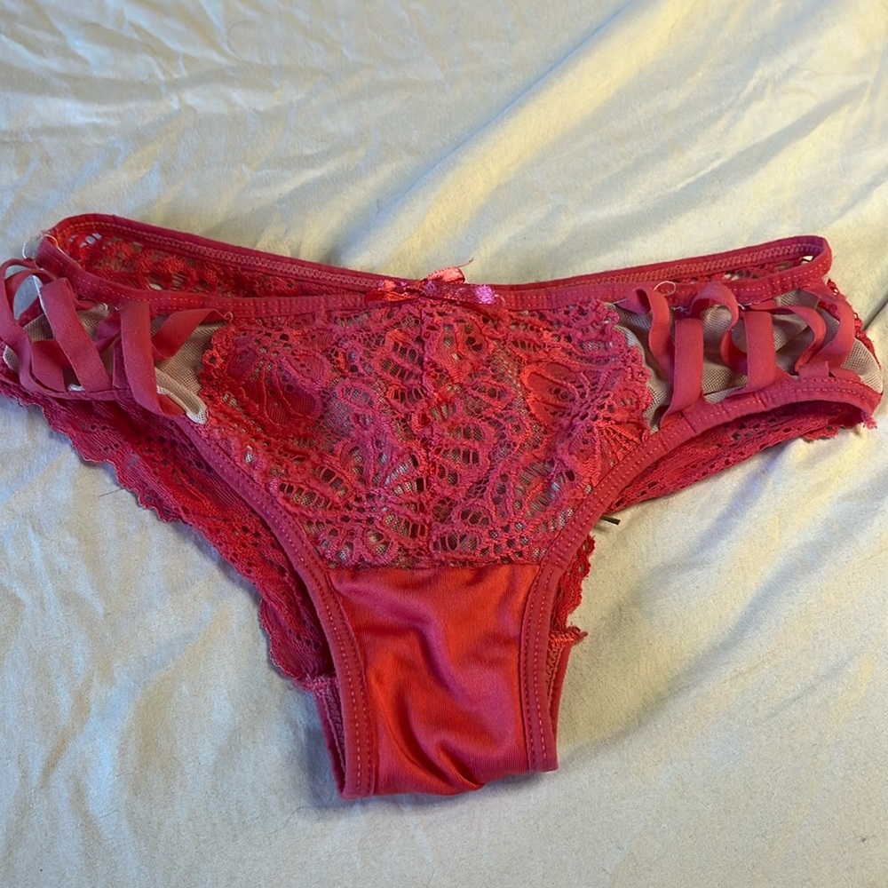 Pink Floral Panties